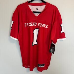 Fresno State Bulldogs NCAA Prosphere College Football Jersey Mens Size L New NWT